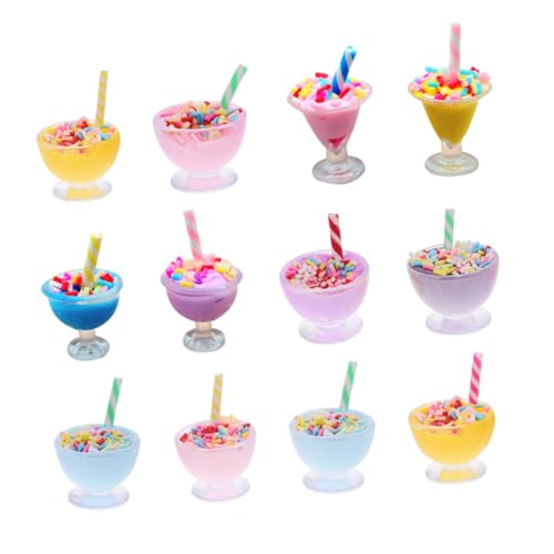 BESPORTBLE 12Stücke Harz Dessert Lebensmittel Figuren Für Puppenhaus Und Spielhaus Dekoration Realistische Mini Eiscreme Modelle Als Desktop Ornament BESPORTBLE 12Stücke Harz Dessert Lebensmittel Figuren Für Puppenhaus Und Spielhaus Dekoration Realistische Mini Eiscreme Modelle Als Desktop Ornament von BESPORTBLE