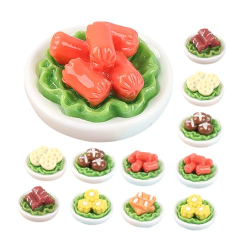 BESPORTBLE 12Stücke Lebensmittelmodelle Für Puppenhäuser Dekorationen Für Kreatives Rollenspiel Für Küchen Und Fotorequisiten Vielfältige Designs BESPORTBLE 12Stücke Lebensmittelmodelle Für Puppenhäuser Dekorationen Für Kreatives Rollenspiel Für Küchen Und Fotorequisiten Vielfältige Designs von BESPORTBLE