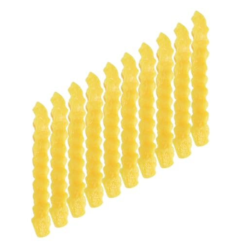 BESPORTBLE 12Stücke Lebensnahe Kartoffelchips Kunstspielzeug Frites für Partydekoration Fotorequisiten und Kinderzimmer Langlebig und Vielseitig Einsetzbar von BESPORTBLE