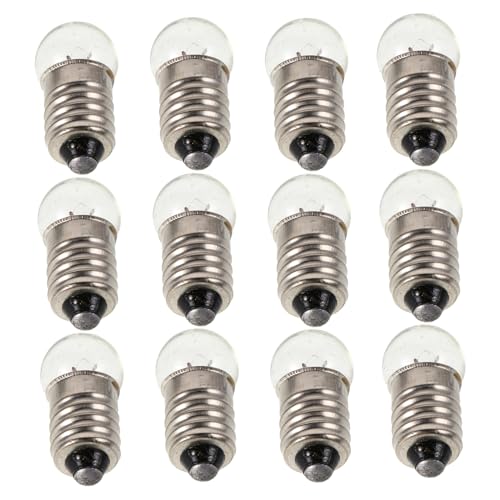 BESPORTBLE 12 Stück Kleiner Glühbirnen mit Schraubsockel für Physik Experimente 2.5v LED Taschenlampenbirnen für Bildungszwecke Vielseitige Miniatur Lampen BESPORTBLE 12 Stück Kleiner Glühbirnen mit Schraubsockel für Physik Experimente 2.5v LED Taschenlampenbirnen für Bildungszwecke Vielseitige Miniatur Lampen von BESPORTBLE