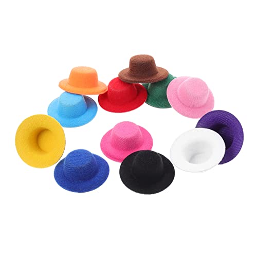 BESPORTBLE 12Stücke Mini Hüte für Puppen Stoffhüte für DIY Handwerk zur Dekoration von Mini Häusern Geschenken und Festen für Kreative Bastelideen BESPORTBLE 12Stücke Mini Hüte für Puppen Stoffhüte für DIY Handwerk zur Dekoration von Mini Häusern Geschenken und Festen für Kreative Bastelideen von BESPORTBLE