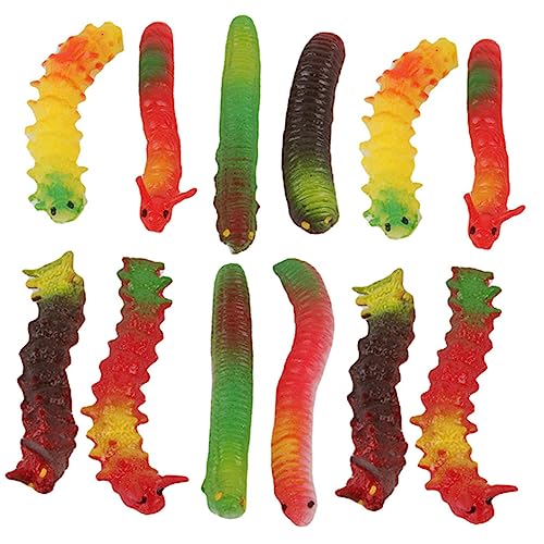BESPORTBLE 12Stücke Realistische Krabbel Insekten Simulationswürmer Für Scherzspielzeug Und Lernspielzeug Zufällige Designs Insektenliebhaber BESPORTBLE 12Stücke Realistische Krabbel Insekten Simulationswürmer Für Scherzspielzeug Und Lernspielzeug Zufällige Designs Insektenliebhaber von BESPORTBLE