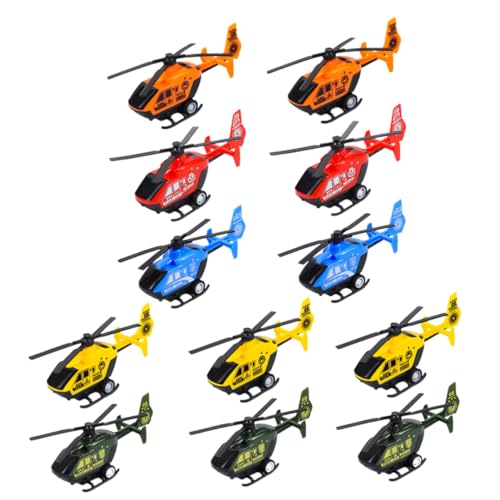 BESPORTBLE 12Stücke Rückzieher Hubschrauber Für Hubschrauber Für Geburtstagsgeschenke Und Kreative Spielmomente Sicheres Und Langlebiges Kinderspielzeug von BESPORTBLE