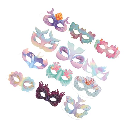 BESPORTBLE 12Stücke Teilige Masken für Halloween Partys Dekorative Halbmasken für Kreative Rollenspiele Einfache Vielseitig Einsetzbar für Karneval Geburtstagsfeiern BESPORTBLE 12Stücke Teilige Masken für Halloween Partys Dekorative Halbmasken für Kreative Rollenspiele Einfache Vielseitig Einsetzbar für Karneval Geburtstagsfeiern von BESPORTBLE