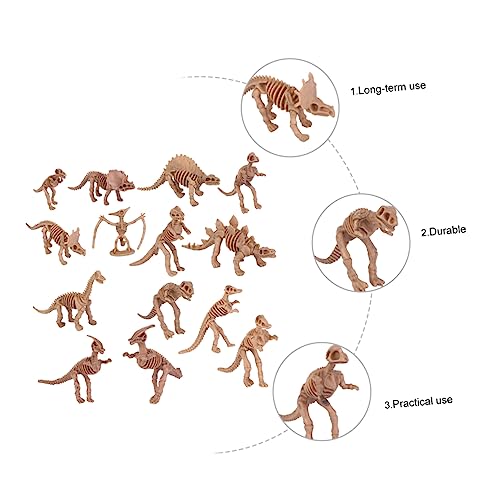 BESPORTBLE 12Stücke Teiliges Dinosaurier Skelett Modellset Realistische Dinosaurier Figuren für Lernspielzeug und Partygeschenk für Dinosaurier Fans Sicher BESPORTBLE 12Stücke Teiliges Dinosaurier Skelett Modellset Realistische Dinosaurier Figuren für Lernspielzeug und Partygeschenk für Dinosaurier Fans Sicher von BESPORTBLE