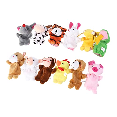 BESPORTBLE 12Stücke Teiliges Fingerpuppen aus Hochwertigem Material Tragbare Fingerpuppen für Kreative Geschichtenerzählungen und für Weihnachten BESPORTBLE 12Stücke Teiliges Fingerpuppen aus Hochwertigem Material Tragbare Fingerpuppen für Kreative Geschichtenerzählungen und für Weihnachten von BESPORTBLE