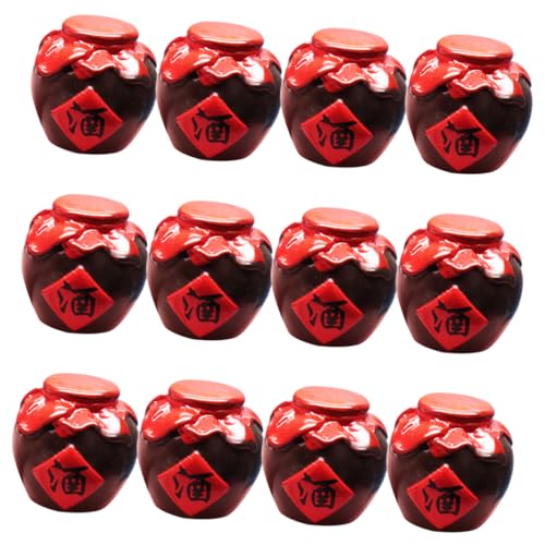 BESPORTBLE 12Stücke Teiliges Miniatur Weinjar Dekorationsset Kleine Hausornamente für Mikrolandschaften Spielzeugküche und Kreative Deko Lebhaftes Design für Glückliche BESPORTBLE 12Stücke Teiliges Miniatur Weinjar Dekorationsset Kleine Hausornamente für Mikrolandschaften Spielzeugküche und Kreative Deko Lebhaftes Design für Glückliche von BESPORTBLE