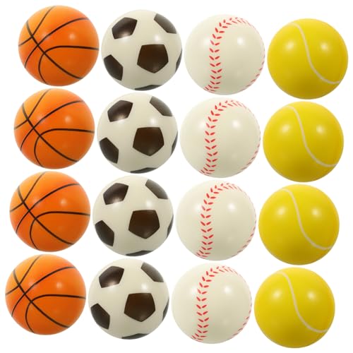 BESPORTBLE 12Stücke Teiliges Sportbälle Antistress Schaumbälle Für Erwachsene Für Sportpartys Geburtstagsfeiern Und Stressabbau von BESPORTBLE