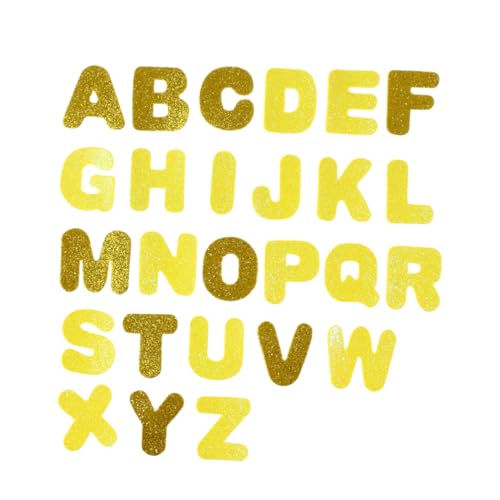 BESPORTBLE 130Stücke Selbstklebende Glitter Aufkleber für Farben Vlies Eva Bastelbedarf für Kreative DIY Projekte Kindergarten Deko und Kunsthandwerk von BESPORTBLE