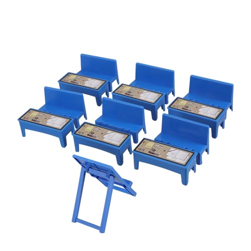 BESPORTBLE 13-teiliges Mini-klassenzimmer-Set Für Jungen Und Mädchen Schultafel Schreibtischstuhl Puppenhausmöbel Lernspielzeug Für Jungen Und Mädchen von BESPORTBLE