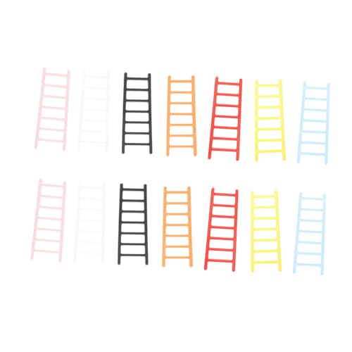 BESPORTBLE 14 Stück Teiliges Miniatur Plastik Leiter Farbige Simulation Dekorative Treppen für Puppenhaus Bonsai Dekor Vielseitige Mini Landschaftsverschönerung Kindgerechtes BESPORTBLE 14 Stück Teiliges Miniatur Plastik Leiter Farbige Simulation Dekorative Treppen für Puppenhaus Bonsai Dekor Vielseitige Mini Landschaftsverschönerung Kindgerechtes von BESPORTBLE