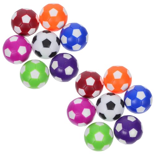 BESPORTBLE 14 Stück Zubehör für Fußballmaschinen Bälle für Tischkicker Kleiner Tischfußball Tischfußballbälle für Tischfußball Tischfussball Ersatz Mini-Tischkicker von BESPORTBLE