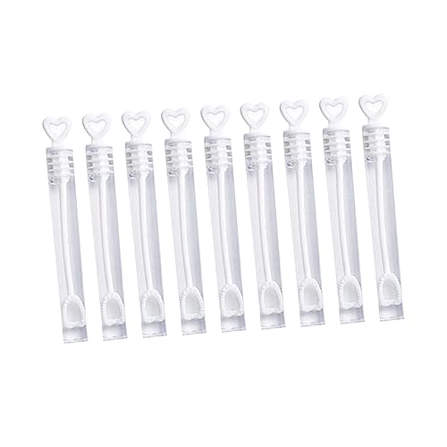 BESPORTBLE 144 Stück Teiliges Herzförmige Bubble Sticks Ergonomische Seifenblasenstäbe Weiß Langlebiges Material für Hochzeit Partydekoration und Spielspaß BESPORTBLE 144 Stück Teiliges Herzförmige Bubble Sticks Ergonomische Seifenblasenstäbe Weiß Langlebiges Material für Hochzeit Partydekoration und Spielspaß von BESPORTBLE