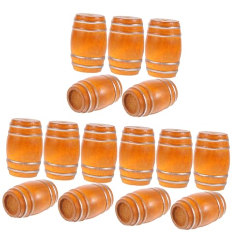 BESPORTBLE 15 Stck. Teiliges Miniatur Holzfass Puppenhaus Mini Bierfass Modell Dekoratives Miniatur Zubehör für Puppenhaus Bar Robust und Detailreich für Miniaturhaus Dekoration BESPORTBLE 15 Stck. Teiliges Miniatur Holzfass Puppenhaus Mini Bierfass Modell Dekoratives Miniatur Zubehör für Puppenhaus Bar Robust und Detailreich für Miniaturhaus Dekoration von BESPORTBLE