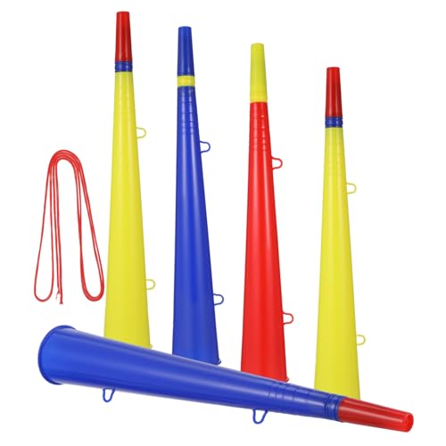 BESPORTBLE 15 Stck. Teiliges Stadion Tröten aus Kunststoff Laute Fanfaren zum Anfeuern bei Fußball und Sportveranstaltungen Bunte Cheerleading Hörner für Spiele und Abschlussfeiern BESPORTBLE 15 Stck. Teiliges Stadion Tröten aus Kunststoff Laute Fanfaren zum Anfeuern bei Fußball und Sportveranstaltungen Bunte Cheerleading Hörner für Spiele und Abschlussfeiern von BESPORTBLE