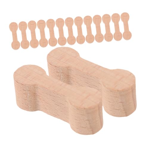 BESPORTBLE 15 Stück Holz Gleisverbinder Teiliges Stabile Langlebige Zugschienen Adapter für DIY Holzeisenbahn Kompatible Schienenverbindung für Kreative Bahnstreckenbau BESPORTBLE 15 Stück Holz Gleisverbinder Teiliges Stabile Langlebige Zugschienen Adapter für DIY Holzeisenbahn Kompatible Schienenverbindung für Kreative Bahnstreckenbau von BESPORTBLE