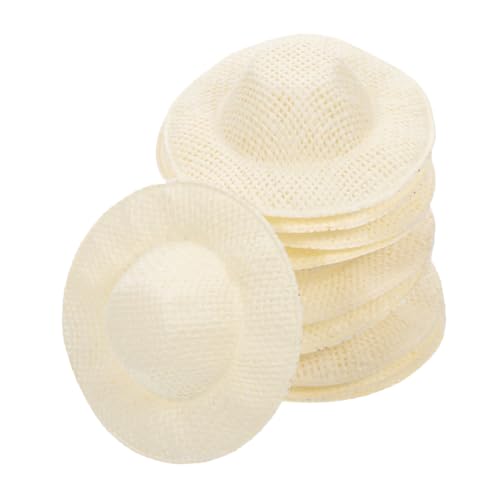 BESPORTBLE 15 Stück Mini Hüte Bastelset für Puppen Woven Doll Hats Beige für DIY Dekoration Puppenhaus Zubehör Kreative Projekte BESPORTBLE 15 Stück Mini Hüte Bastelset für Puppen Woven Doll Hats Beige für DIY Dekoration Puppenhaus Zubehör Kreative Projekte von BESPORTBLE
