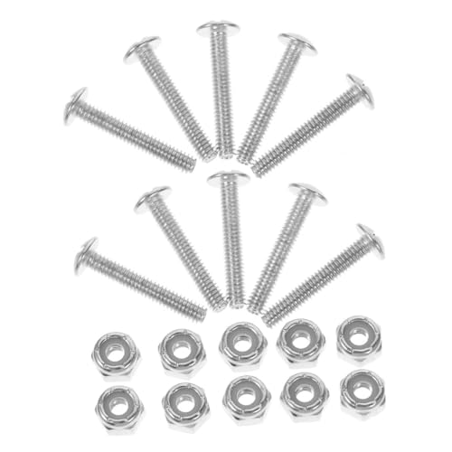 BESPORTBLE 15 Stück Teiliges Foosball Schrauben Muttern Galvanisiertem Eisen Stabile Befestigungsschrauben für Tischfußballspieler Zubehör für Professionelle Kickertische Langlebige BESPORTBLE 15 Stück Teiliges Foosball Schrauben Muttern Galvanisiertem Eisen Stabile Befestigungsschrauben für Tischfußballspieler Zubehör für Professionelle Kickertische Langlebige von BESPORTBLE