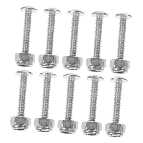 BESPORTBLE 15 Stück Teiliges Foosball Schrauben und Muttern aus Galvanisiertem Stabile Befestigung für Tischfußballspieler Langlebige Ersatzteile für Foosball Tisch Robust und Zuverlässig BESPORTBLE 15 Stück Teiliges Foosball Schrauben und Muttern aus Galvanisiertem Stabile Befestigung für Tischfußballspieler Langlebige Ersatzteile für Foosball Tisch Robust und Zuverlässig von BESPORTBLE