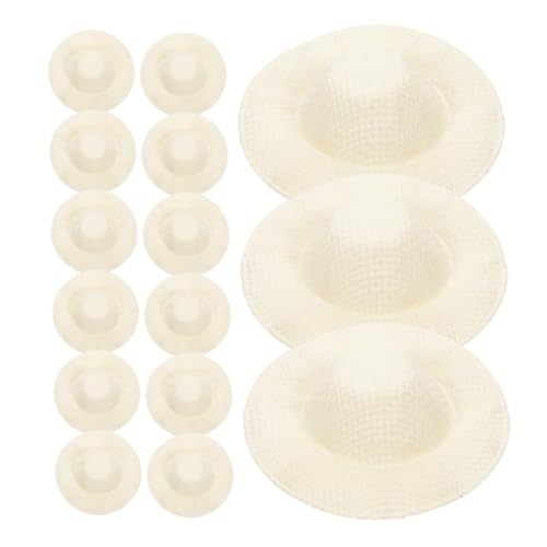 BESPORTBLE 15 Stück Teiliges Miniatur Strohhüte aus Kleine Puppenhüte für DIY Basteln Mini Dollhouse Hüte als Foto Requisiten und Dekoration Naturfarbene Bastel Accessoires BESPORTBLE 15 Stück Teiliges Miniatur Strohhüte aus Kleine Puppenhüte für DIY Basteln Mini Dollhouse Hüte als Foto Requisiten und Dekoration Naturfarbene Bastel Accessoires von BESPORTBLE