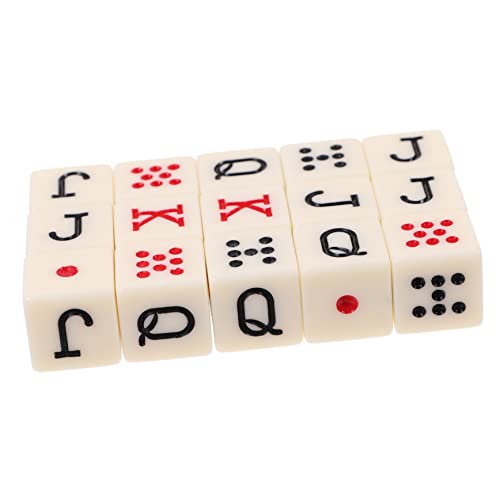 BESPORTBLE 15 Stück Teiliges Tragbares Pokerwürfelset Lügnerwürfel für Partys Geburtstagsfeiern und Spieleabende als Spielrequisit und Tischdeko BESPORTBLE 15 Stück Teiliges Tragbares Pokerwürfelset Lügnerwürfel für Partys Geburtstagsfeiern und Spieleabende als Spielrequisit und Tischdeko von BESPORTBLE