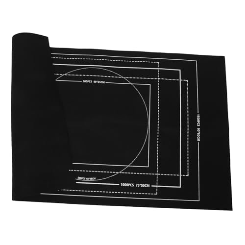 BESPORTBLE 1500 Stück Puzzlematte aus Filz für Teile Rollbare Aufbewahrung rutschfeste Unterseite Vielseitig Einsetzbar für Puzzles und Bastelarbeiten für Erwachsene von BESPORTBLE