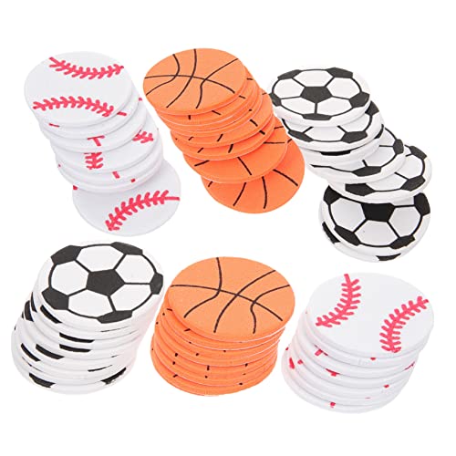 BESPORTBLE 150Blätter Aufkleber Für Selbstklebende Sticker Mit Fußball Basketball Und Baseball Motiven Kreative DIY Bastelideen Für Jungen von BESPORTBLE
