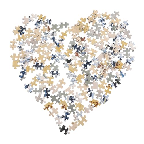 BESPORTBLE 150Stücke Teile Mini Puzzle Set Für Erwachsene Kreatives Puzzlespiel Im Reagenzglas Mit Wellenmuster Pädagogisches Zur Stressreduktion Und Unterhaltung Für Erwachsene von BESPORTBLE