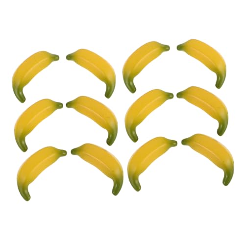 BESPORTBLE 15Stücke Bananen Künstliche Gelbe Früchte Realistische Deko für Puppenhäuser Feengärten und Kreative DIY Zubehör für Präsentation BESPORTBLE 15Stücke Bananen Künstliche Gelbe Früchte Realistische Deko für Puppenhäuser Feengärten und Kreative DIY Zubehör für Präsentation von BESPORTBLE