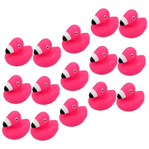 BESPORTBLE 15Stücke Cartoon Flamingo Badewannenspielzeug für Wasserspielzeug aus Sicherem Vinyl für Badespaß und für Kleinkinder von BESPORTBLE