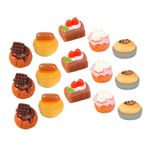 BESPORTBLE 15Stücke Kuchenmodell Teiliges Gefälschtes Dessert Zubehör Für Puppenhäuser Realistische Kuchendekoration Für Sammlungen Und Fotografie Mini Dekoration BESPORTBLE 15Stücke Kuchenmodell Teiliges Gefälschtes Dessert Zubehör Für Puppenhäuser Realistische Kuchendekoration Für Sammlungen Und Fotografie Mini Dekoration von BESPORTBLE