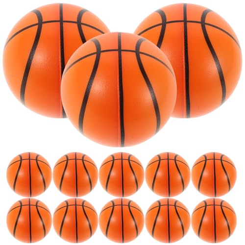 BESPORTBLE 15Stücke Lustige Stressbälle Geschäumte Basketball Bälle für Mini Sportbälle für Jungen und Entspannungsspielzeug für Partys von BESPORTBLE
