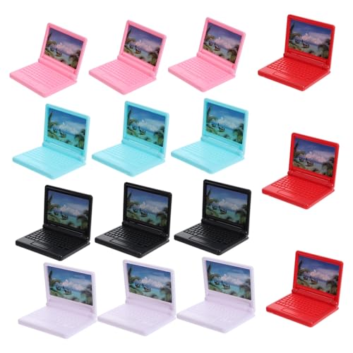 BESPORTBLE 15Stücke Teiliges Computer Laptop Für Puppenhaus Spielzeuglaptop Und Puppenmöbel Zubehör Büro Dekoration BESPORTBLE 15Stücke Teiliges Computer Laptop Für Puppenhaus Spielzeuglaptop Und Puppenmöbel Zubehör Büro Dekoration von BESPORTBLE