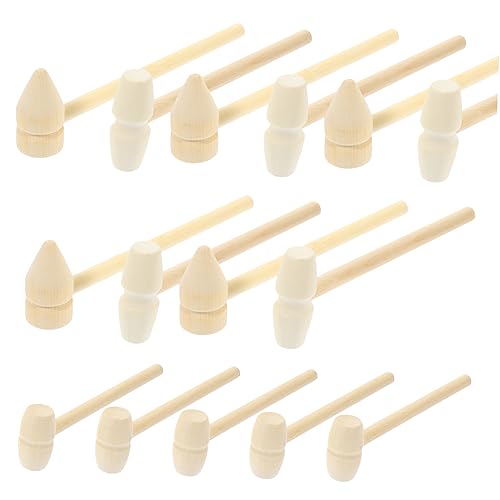 BESPORTBLE 15Stücke Teiliges Mini Holzhämmer Für Ergonomischer Griff Für Kreative Handwerksprojekte Und Spielspaß Geschenkidee Für Jungen BESPORTBLE 15Stücke Teiliges Mini Holzhämmer Für Ergonomischer Griff Für Kreative Handwerksprojekte Und Spielspaß Geschenkidee Für Jungen von BESPORTBLE