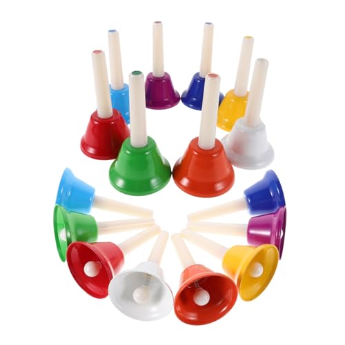BESPORTBLE 16 Stück Handglocken Musikinstrument für Erwachsene für Schulklassen Kirchen und Hochzeiten Lautstarker Tragbar Langlebig Präzise Gestimmt BESPORTBLE 16 Stück Handglocken Musikinstrument für Erwachsene für Schulklassen Kirchen und Hochzeiten Lautstarker Tragbar Langlebig Präzise Gestimmt von BESPORTBLE