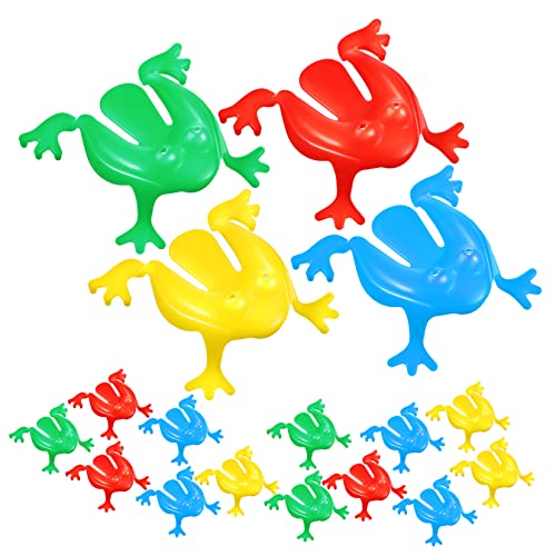 BESPORTBLE 16 Stück Mini Springfrösche Aus Kunststoff - Realistisches Für - Buntes Frosch Badspielzeug Und Partyartikel Für Jungen Und Mädchen Ideal Für Spaß Und Spiele von BESPORTBLE