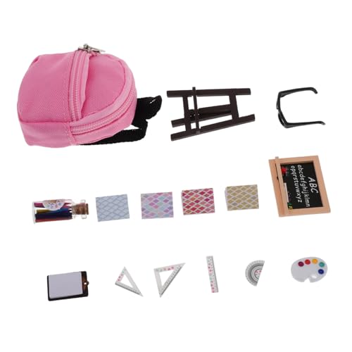 BESPORTBLE 16 Stück Schulmaterial Mini-puppenschulsets Puppenbriefpapier Schreibutensilien Für Puppen Puppenhaus-briefpapier Mini-schulzubehör Mini-rucksäcke Für Puppen Puppennotizbuch Holz BESPORTBLE 16 Stück Schulmaterial Mini-puppenschulsets Puppenbriefpapier Schreibutensilien Für Puppen Puppenhaus-briefpapier Mini-schulzubehör Mini-rucksäcke Für Puppen Puppennotizbuch Holz von BESPORTBLE