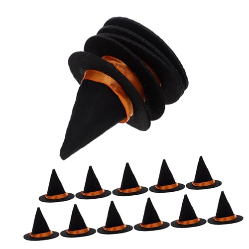 BESPORTBLE 16 Stück Teiliges Mini Hexenhut Flaschenverschluss aus Schwarzem Filz Staubdicht Vielseitig für Halloween Partydekoration Weinflaschen Puppenhaus und DIY Bastelprojekte Geeignet BESPORTBLE 16 Stück Teiliges Mini Hexenhut Flaschenverschluss aus Schwarzem Filz Staubdicht Vielseitig für Halloween Partydekoration Weinflaschen Puppenhaus und DIY Bastelprojekte Geeignet von BESPORTBLE