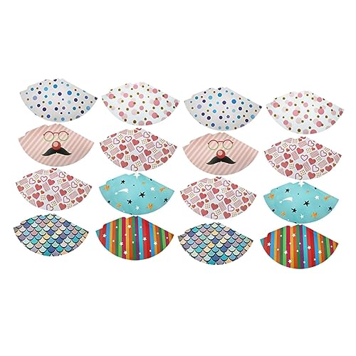 BESPORTBLE 16 Stück Teiliges Set Geburtstags Hüte für Bunte Partyhüte mit Pom Poms für Shower und Kindergeburtstag Deko Kreatives Bastelzubehör für Fröhliche Feiern BESPORTBLE 16 Stück Teiliges Set Geburtstags Hüte für Bunte Partyhüte mit Pom Poms für Shower und Kindergeburtstag Deko Kreatives Bastelzubehör für Fröhliche Feiern von BESPORTBLE