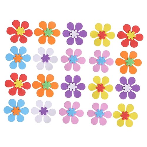 BESPORTBLE 160Stücke Schaumstoffblumenaufkleber Eva Blumen Wandaufkleber für Kinderzimmer Bastelprojekte DIY Dekorationen und Kreative Gestaltungen für Partys und Feiertage BESPORTBLE 160Stücke Schaumstoffblumenaufkleber Eva Blumen Wandaufkleber für Kinderzimmer Bastelprojekte DIY Dekorationen und Kreative Gestaltungen für Partys und Feiertage von BESPORTBLE