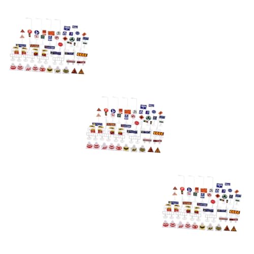 BESPORTBLE 168 Teiliges Verkehrszeichen für Realistische Straßen und Verkehrsschilder Stabiles DIY Straßenszenen Modell Pädagogisches Lernspielzeug für Straßenverkehrserkennung BESPORTBLE 168 Teiliges Verkehrszeichen für Realistische Straßen und Verkehrsschilder Stabiles DIY Straßenszenen Modell Pädagogisches Lernspielzeug für Straßenverkehrserkennung von BESPORTBLE