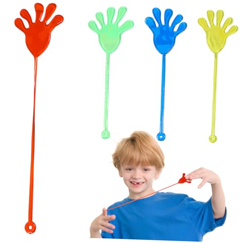 BESPORTBLE 16Stücke Dehnbare Klebrige Hände Spielzeuge Für Partygeschenke Und Klassenzimmerpreise Material Lustige Handfiguren von BESPORTBLE