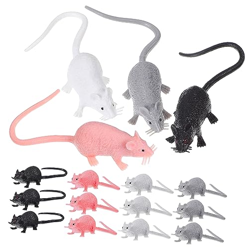 BESPORTBLE 16Stücke Fake Mäuse Kawaii Ratten für Halloween Deko Garten Schlafzimmer Realistische Mäuse Lernspielzeug und BESPORTBLE 16Stücke Fake Mäuse Kawaii Ratten für Halloween Deko Garten Schlafzimmer Realistische Mäuse Lernspielzeug und von BESPORTBLE