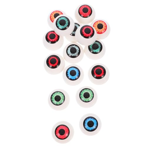 BESPORTBLE 16Stücke Halloween Augapfel Beängstigende Augen für Gruselige Dekorationen für Halloween Partys und DIY Projekte Gemischte Farben Perfektes Zubehör für Schaurige BESPORTBLE 16Stücke Halloween Augapfel Beängstigende Augen für Gruselige Dekorationen für Halloween Partys und DIY Projekte Gemischte Farben Perfektes Zubehör für Schaurige von BESPORTBLE