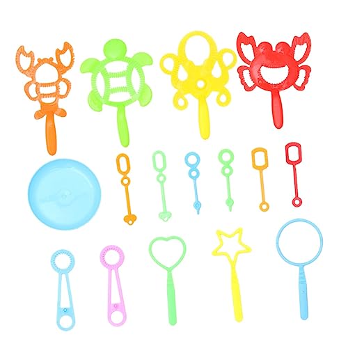 BESPORTBLE 16Stücke Teiliges Bubble Stick Mit Kreativen Krabbenformen Spaß Für Strand Und Poolaktivitäten Leicht Und Einfach Zu Handhaben Partys von BESPORTBLE