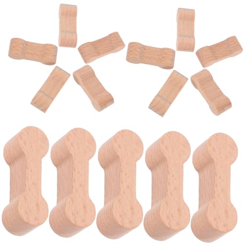 BESPORTBLE 16Stücke Teiliges Holz Gleis Erweiterungs Gerade Gleisverbinder Für Kompatibel Mit Meisten Holzeisenbahnen Dekorative Gleisschnalle Und DIY Modell Zubehör BESPORTBLE 16Stücke Teiliges Holz Gleis Erweiterungs Gerade Gleisverbinder Für Kompatibel Mit Meisten Holzeisenbahnen Dekorative Gleisschnalle Und DIY Modell Zubehör von BESPORTBLE
