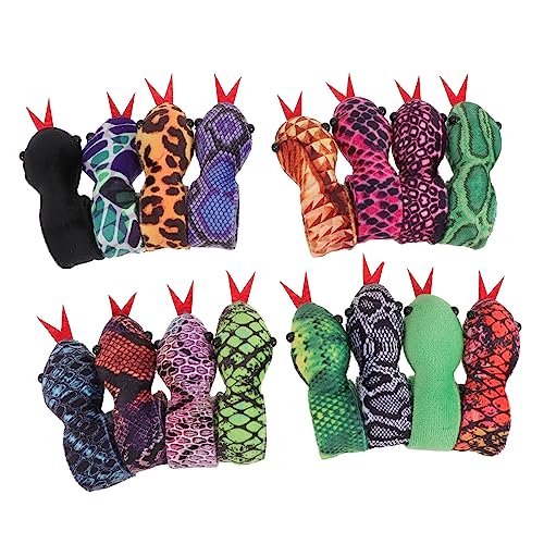 BESPORTBLE 16Stücke Teiliges Schlangen Modell Slap Armband für Bunte Slap Bänder für Jungen und Mädchen Sicheres mit Langlebigem Design für Partys und von BESPORTBLE