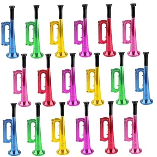 BESPORTBLE 18 Stück Teiliges Party Tröten für Bunte Mini Hörner Leichte Fußball Lärmmacher für Sportveranstaltungen und Geburtstagsfeiern Tragbare Musikinstrumente BESPORTBLE 18 Stück Teiliges Party Tröten für Bunte Mini Hörner Leichte Fußball Lärmmacher für Sportveranstaltungen und Geburtstagsfeiern Tragbare Musikinstrumente von BESPORTBLE