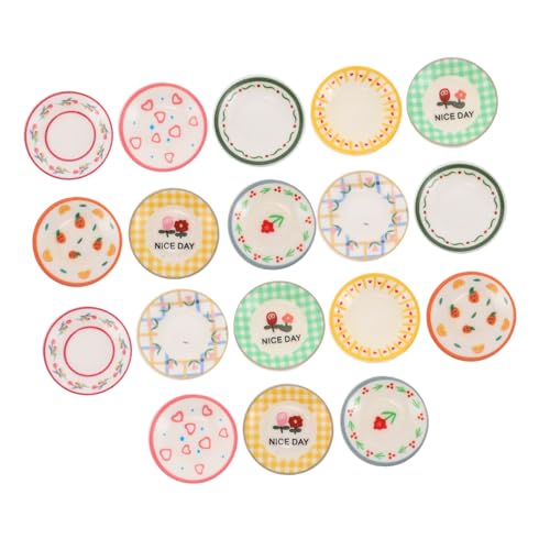 BESPORTBLE 18 Teiliges Puppenhausgeschirr Miniatur Puppenhauszubehör Mini Sachen Mini Küchensachen Puppen Miniatur Geschirr Puppenhaus Tablett Harz BESPORTBLE 18 Teiliges Puppenhausgeschirr Miniatur Puppenhauszubehör Mini Sachen Mini Küchensachen Puppen Miniatur Geschirr Puppenhaus Tablett Harz von BESPORTBLE