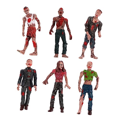 BESPORTBLE 18 Teiliges Zombie Puppen aus Realistische Halloween Party Requisiten Bewegliche Figuren für Gruselige Deko und Scherzartikel Horror Atmosphäre von BESPORTBLE